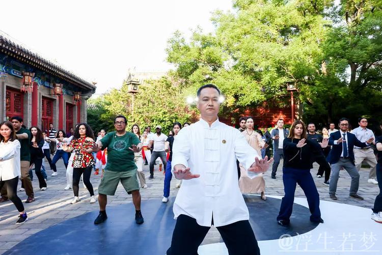 北京举办驻华外交官太极拳交流活动 北京举办驻华外交官太极拳交流活动